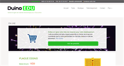 Desktop Screenshot of duinoedu.com