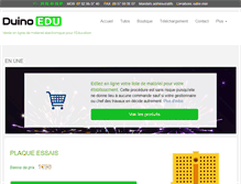 Tablet Screenshot of duinoedu.com